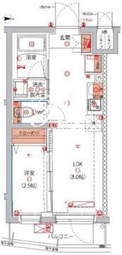 東京八広THE SKYレジデンス 204 間取り図