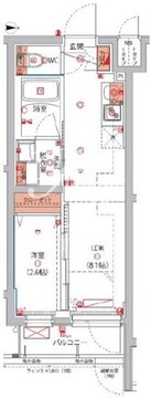 東京八広THE SKYレジデンス 202 間取り図