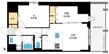 東京マンション 201 間取り図