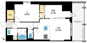 東京マンション 1101 間取り図