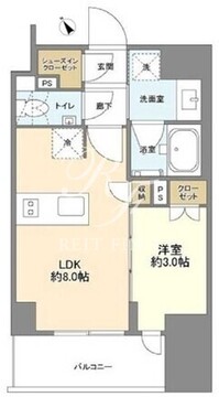 ルジェンテ武蔵小山アベニュー 702 間取り図