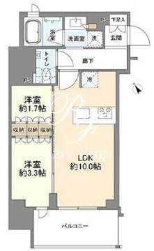 ルジェンテ武蔵小山アベニュー 701 間取り図