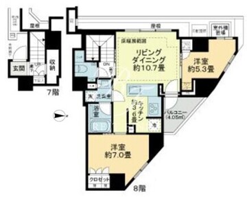 オープンレジデンシア品川中延ステーションフロント 704 間取り図