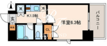 フォレシティ両国 903 間取り図