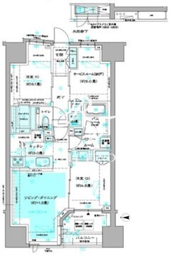 ディームス方南町 502 間取り図