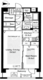 コンフォリア下落合 203 間取り図