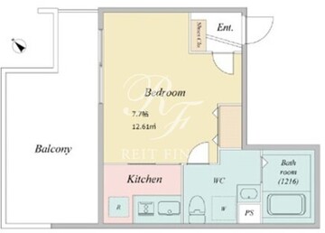 ライブフラット学芸大学 402 間取り図