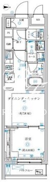 トラディス赤塚 208 間取り図