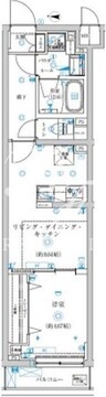 トラディス赤塚 211 間取り図