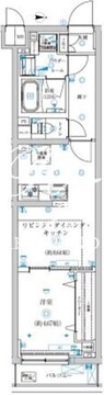 トラディス赤塚 207 間取り図