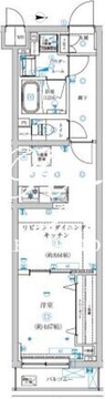 トラディス赤塚 407 間取り図