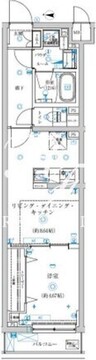 トラディス赤塚 213 間取り図