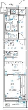 トラディス赤塚 214 間取り図