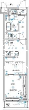 トラディス赤塚 405 間取り図