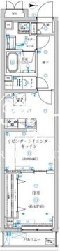 トラディス赤塚 203 間取り図