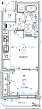 トラディス赤塚 101 間取り図