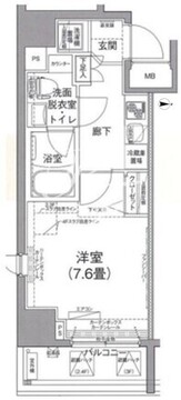 アイル秋葉原ノースドゥーエ 401 間取り図