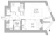 クラリティア都立大学 204 間取り図