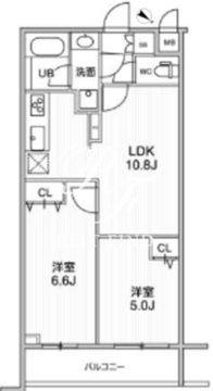 ライムレジデンス曳舟 222 間取り図