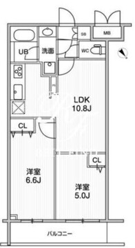 ライムレジデンス曳舟 425 間取り図