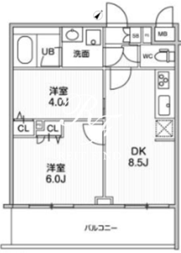 ライムレジデンス曳舟 519 間取り図