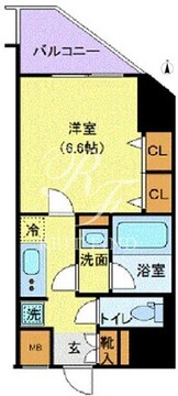 ハーモニーレジデンス浜松町 1103 間取り図