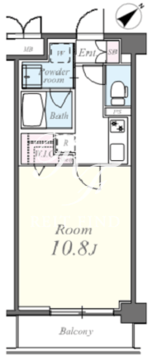 シャルマンミューズ 104 間取り図