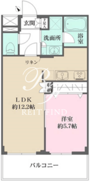 ACPレジデンス文京春日 405 間取り図