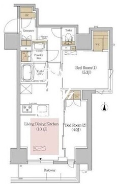 アーバネックス錦糸町ノース 602 間取り図