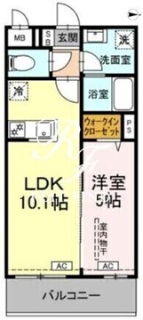 ロイジェントパークス西馬込 306 間取り図