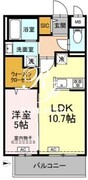 ロイジェントパークス西馬込 208 間取り図