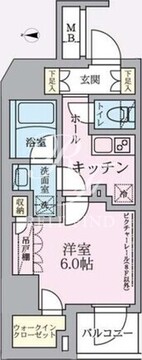 アークマーク中野 201 間取り図