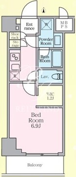 ソライエアイルときわ台 207 間取り図