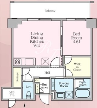 ソライエアイルときわ台 217 間取り図