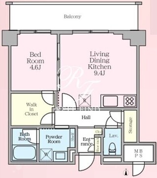 ソライエアイルときわ台 310 間取り図