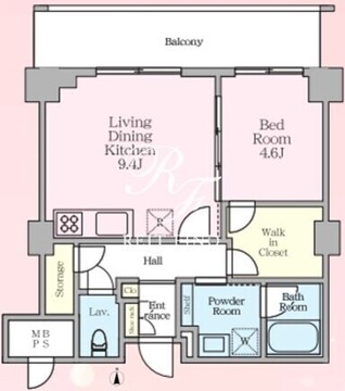 ソライエアイルときわ台 413 間取り図