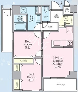 ソライエアイルときわ台 607 間取り図