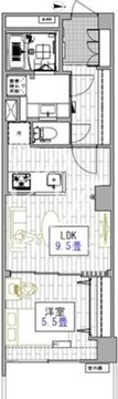 アクティ目黒駅前 1-310 間取り図