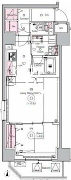 シーフォルム入谷2 301 間取り図