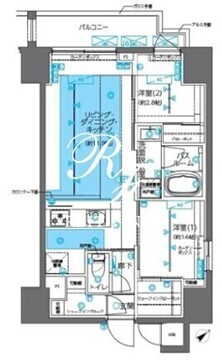 ズーム神田 1101 間取り図