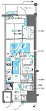 ズーム神田 803 間取り図