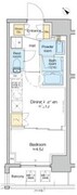 プラウドフラット日本橋大伝馬町 1202 間取り図