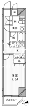 浅草橋レジデンス 601 間取り図