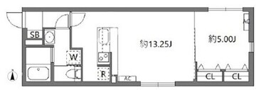 ルオーレ上北沢駅前 203 間取り図