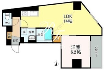 パークレジデンス東大井 502 間取り図