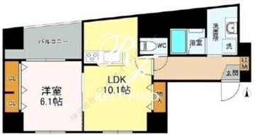 パークレジデンス東大井 401 間取り図