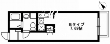 レジディア駒沢大学 302 間取り図