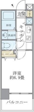 レジデンシア麻布十番 1002 間取り図