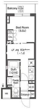 コンフォリア東上野 1005 間取り図