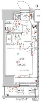 アルテシモクルセ 702 間取り図